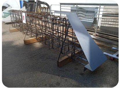 JUIN 2023 – TUNNEL LA GIRAUDE ARMATURE SPECIALE DE RACCORDEMENT SUR PAROI TUNNEL